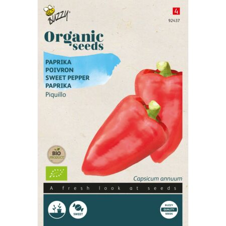 Buzzy Organic Paprika Piquillo - Bio